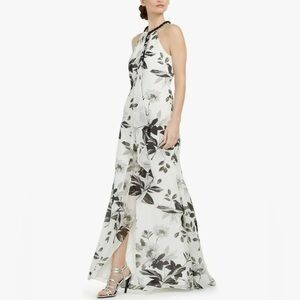 Calvin Klein Women’s Halter Dress Black/White Size 2 New With Tags